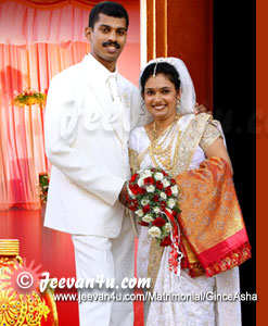 Gince Asha Wedding Photos Pala Kerala